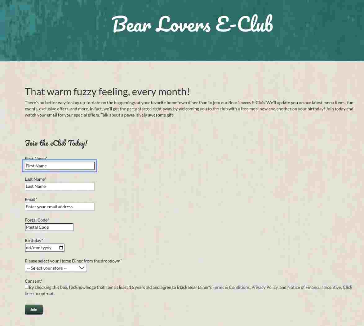 Bear Lovers E-Club